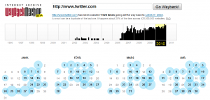 archive.org antériorité nom de domaine