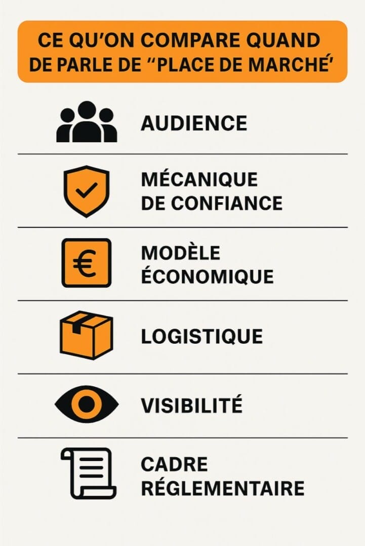 comparatif place marche