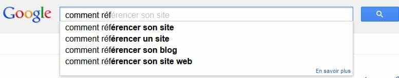 suggestions-google