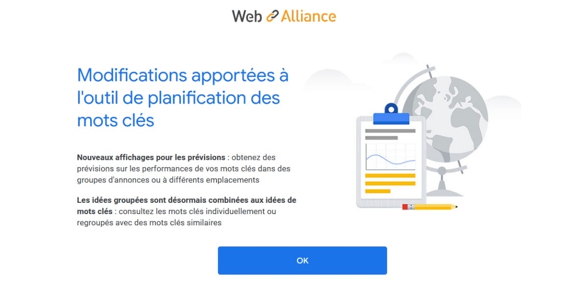 modification keyword planner