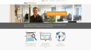 site agence seo et webmarketing Web Alliance