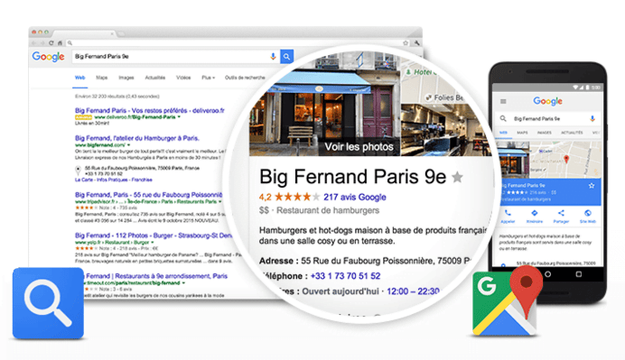 commentaires avis google mybusiness