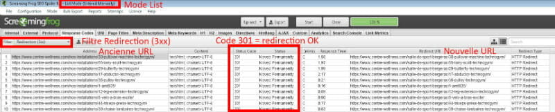 301 redirection
