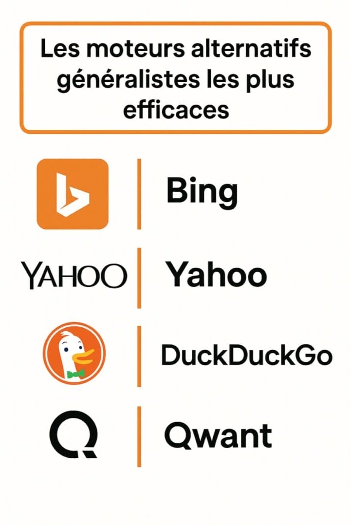 moteur alternatif google