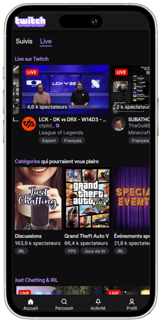 Twitch tel Twitch tel