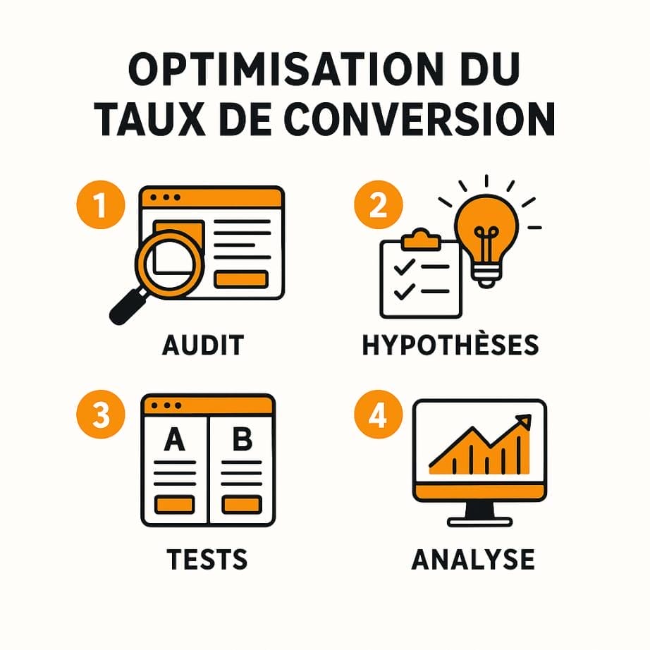 optimisation taux conversion agence cro