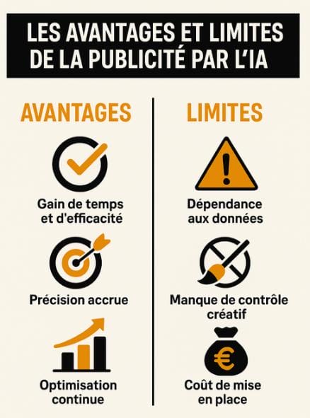 avantage limite pub ia